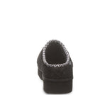 Snuggle Martis Faux Fur Slippers in Black