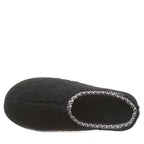 Snuggle Martis Faux Fur Slippers in Black