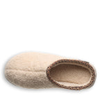 Snuggle Martis Faux Fur Slippers in Oat