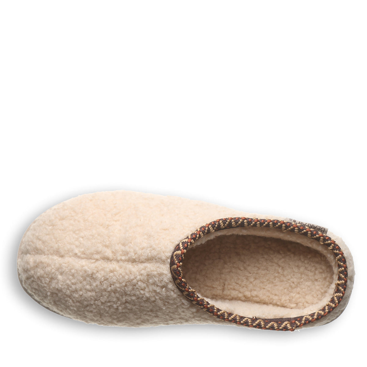 Snuggle Martis Faux Fur Slippers in Oat