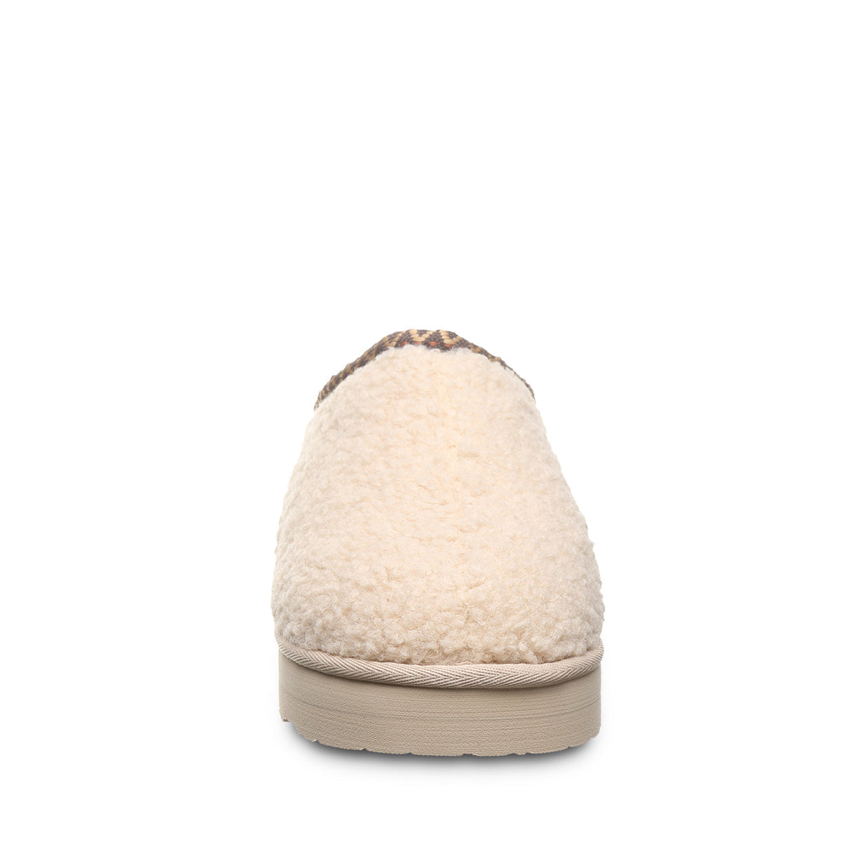 Snuggle Martis Faux Fur Slippers in Oat