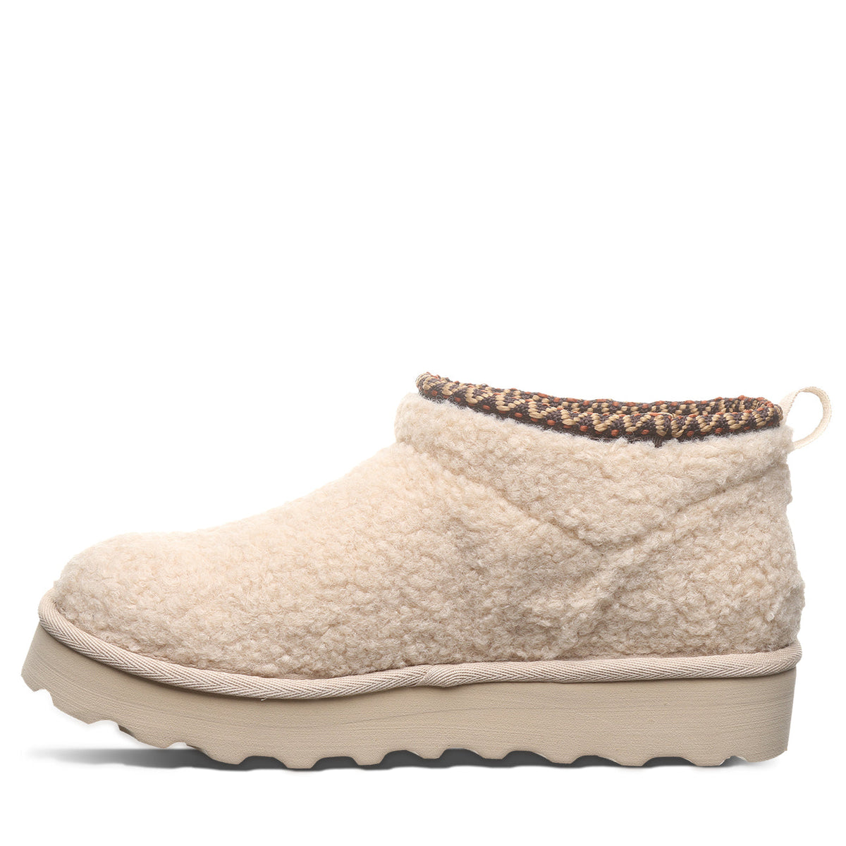Snuggle Daphne Faux Fur Boots in Deco Oat