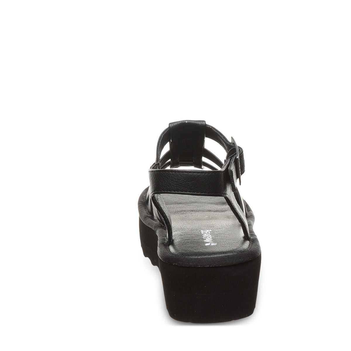 High Seas Heel Sandals in Black