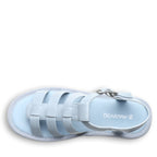 High Seas Sandals in Tourmaline Blue