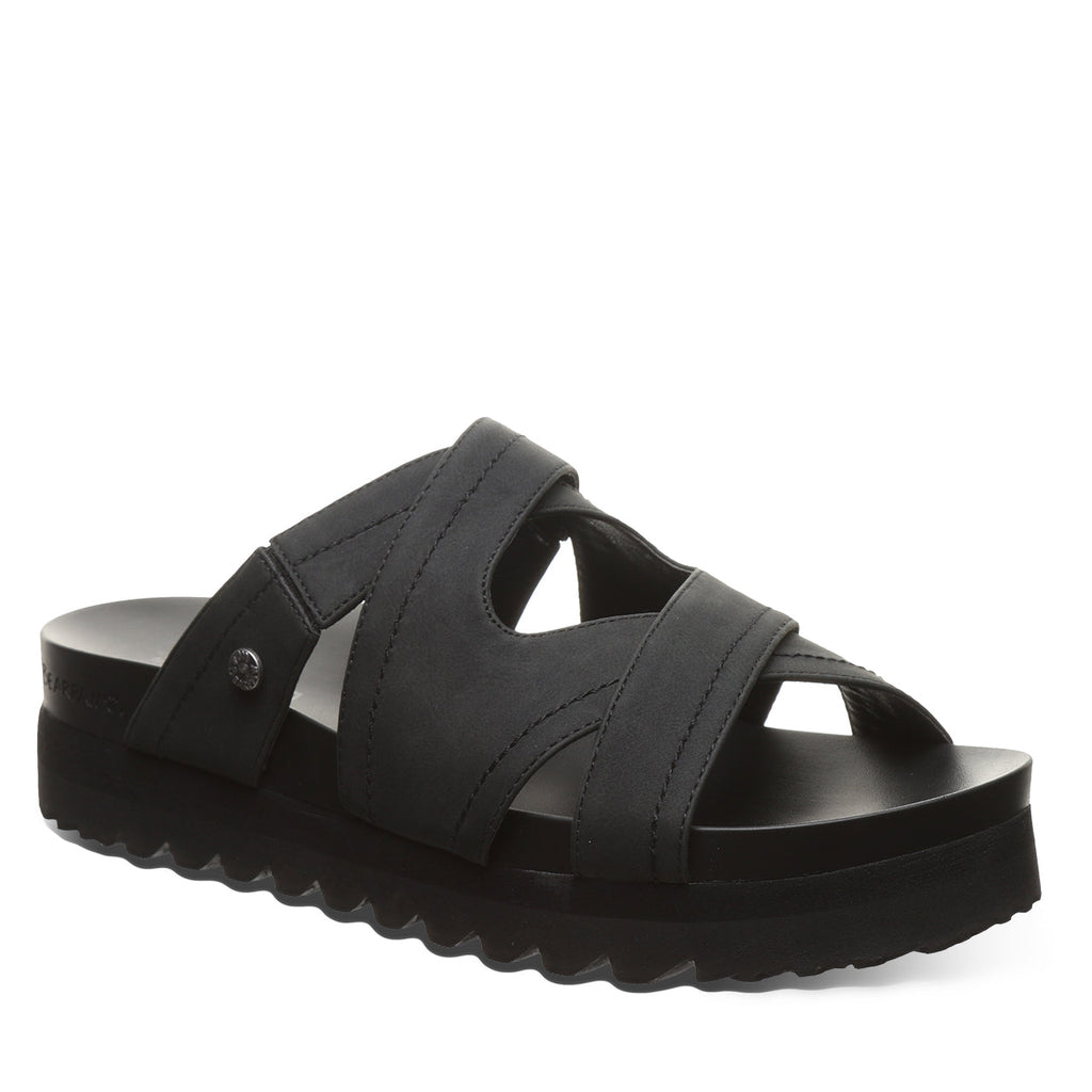Crux Slip On Sandals in Black