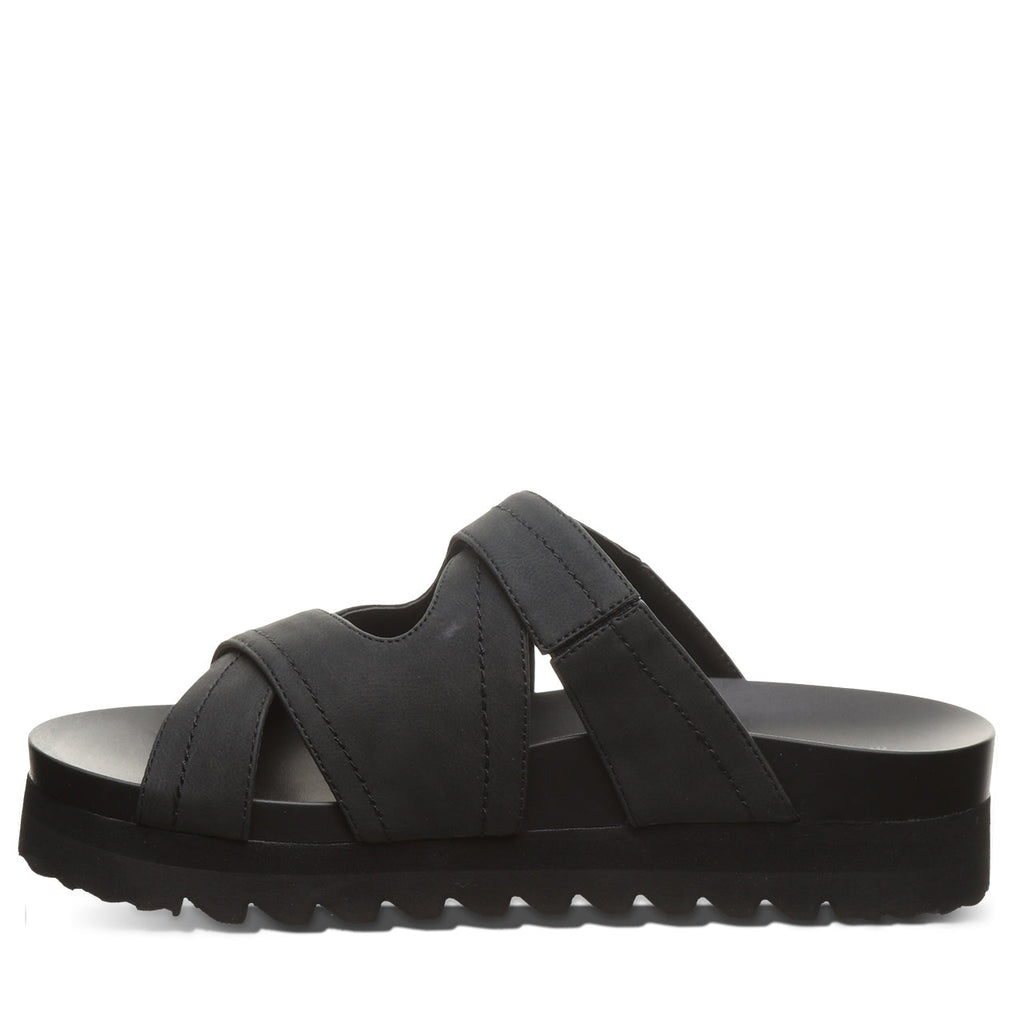 Crux Slip On Sandals in Black