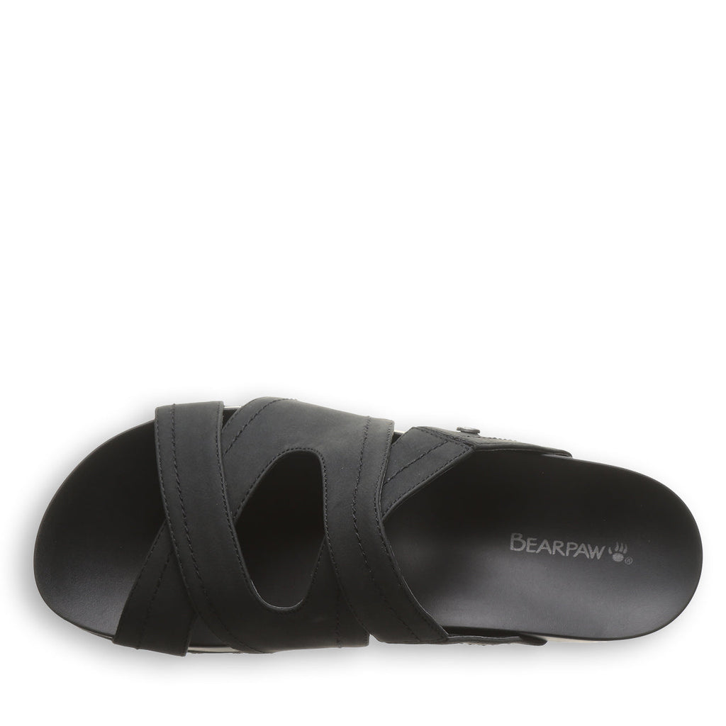 Crux Slip On Sandals in Black