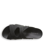 Crux Slip On Sandals in Black