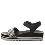 Orion Sandals in Black And White