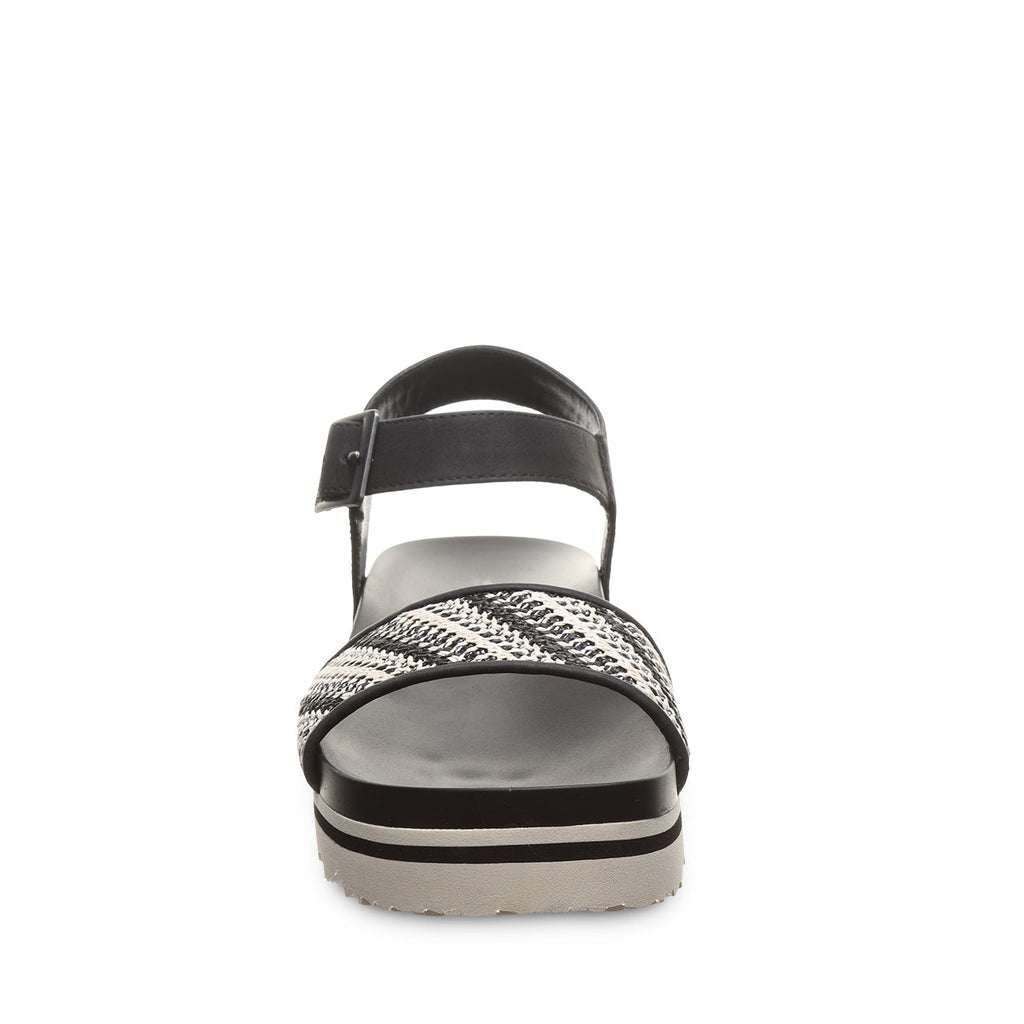Orion Sandals in Black And White