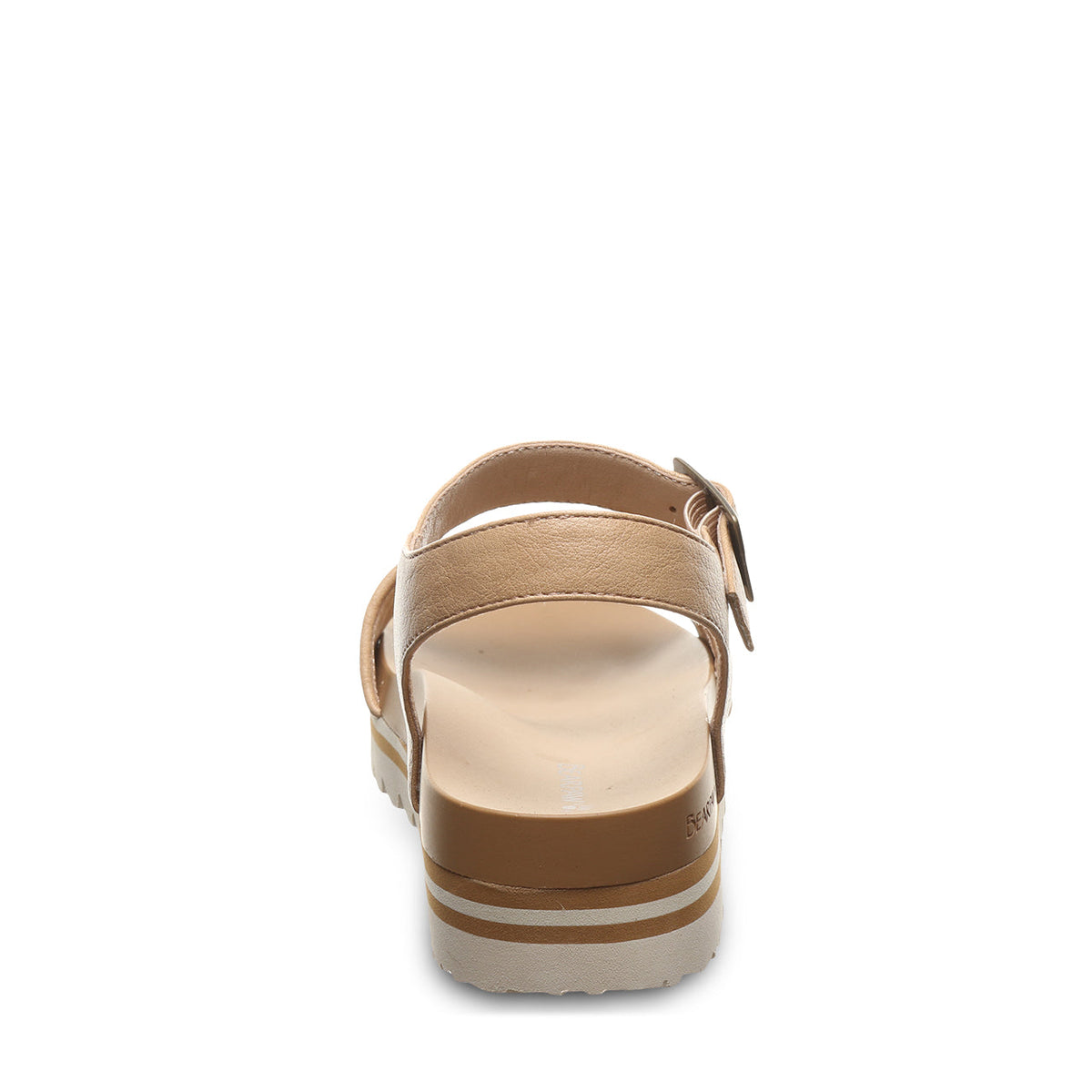 Orion Ankle Strap Sandals in Natural
