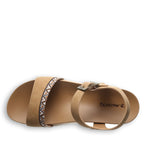 Orion Sandals in Iced Coffee