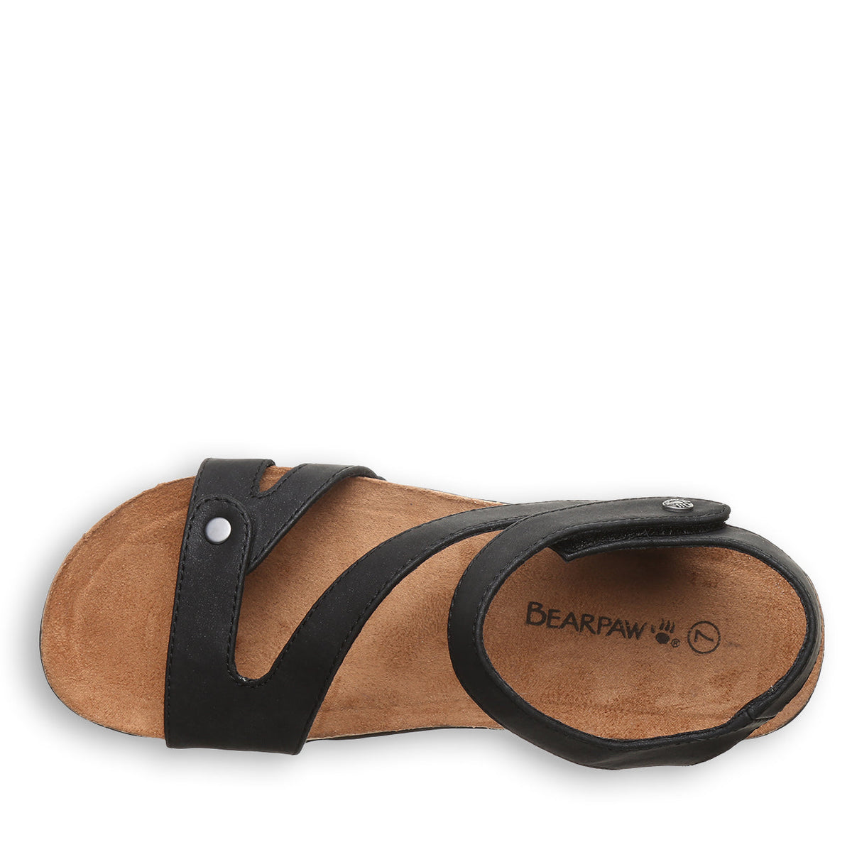 Solana Flow Strap Sandals in Black
