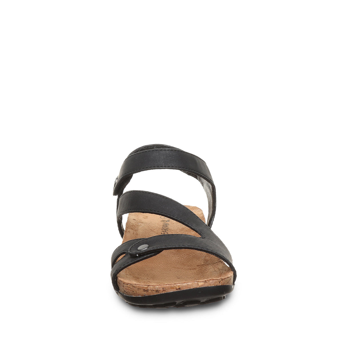 Solana Flow Strap Sandals in Black