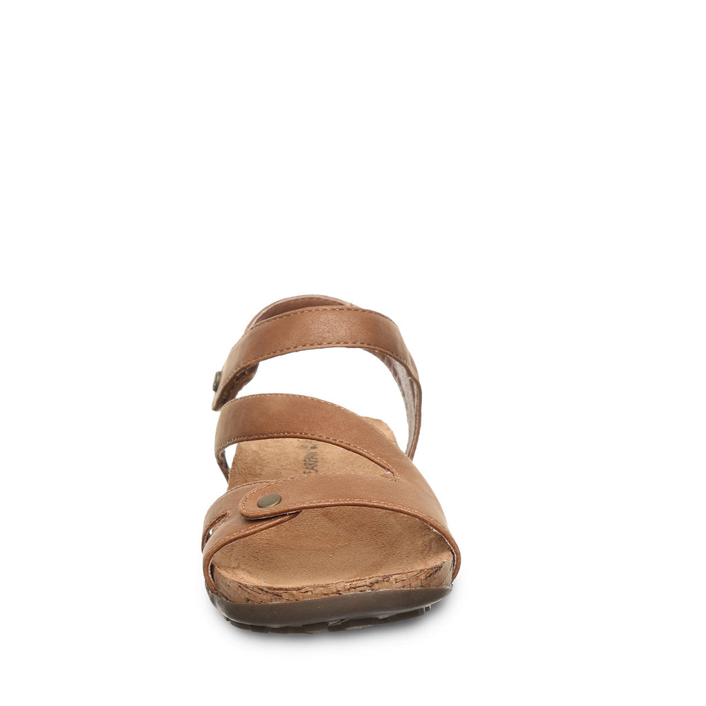 Solana Hook And Loop Sandals in Hickory
