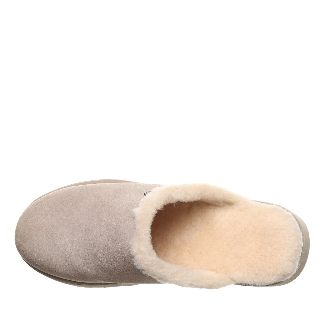 Marnie Casual Slip On Clogs in Mushroom