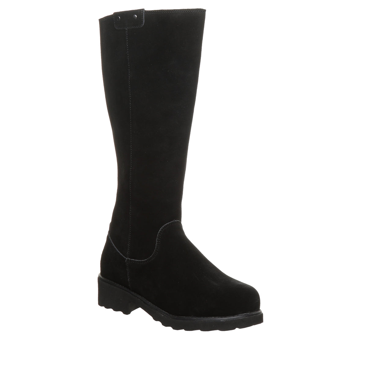 Audrina Knee High Boots in Black
