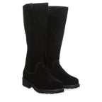 Audrina Knee High Boots in Black