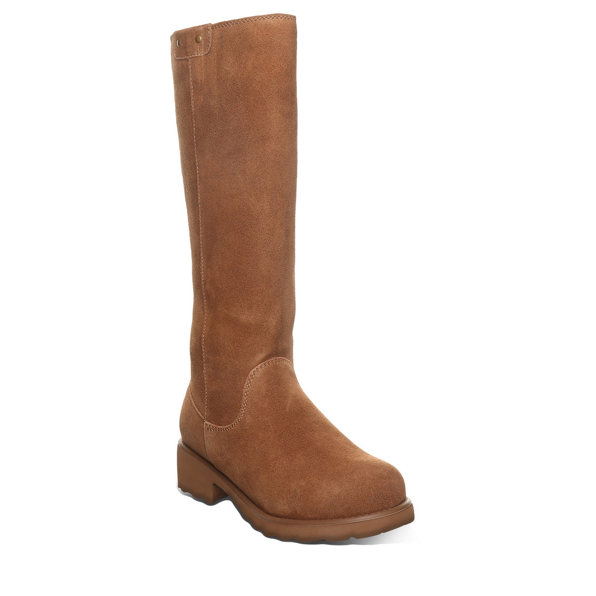 Audrina Tall Fall Boots in Cinnamon