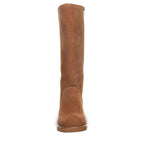 Audrina Tall Fall Boots in Cinnamon