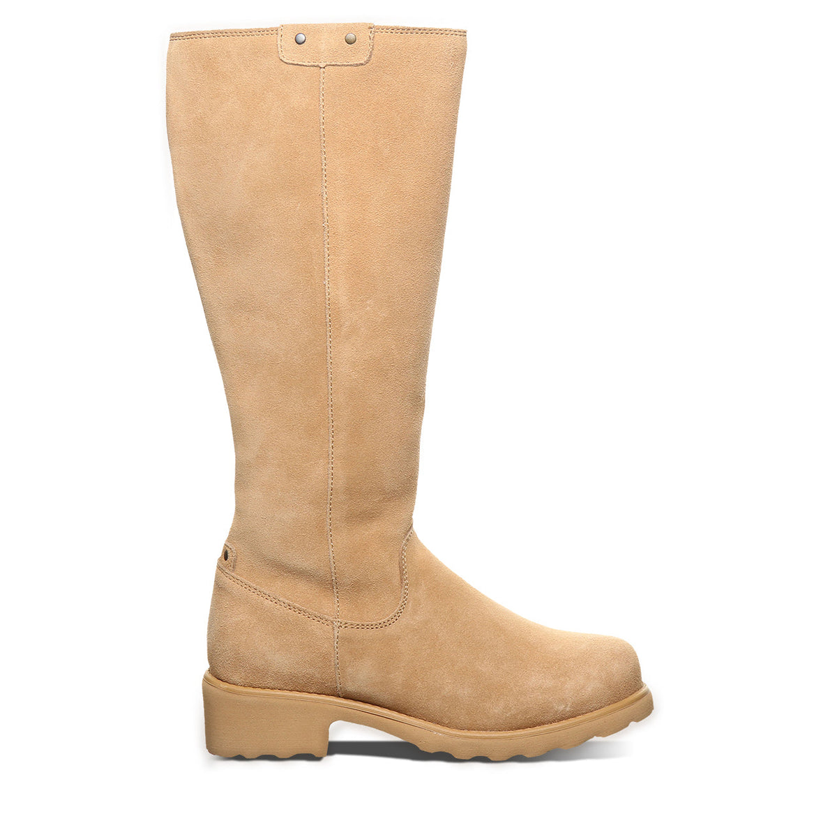 Audrina Dressy Knee High Boots in Iced Coffee