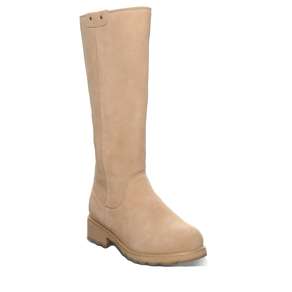 Audrina Knee High Boots in Toffee