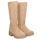Audrina Knee High Boots in Toffee