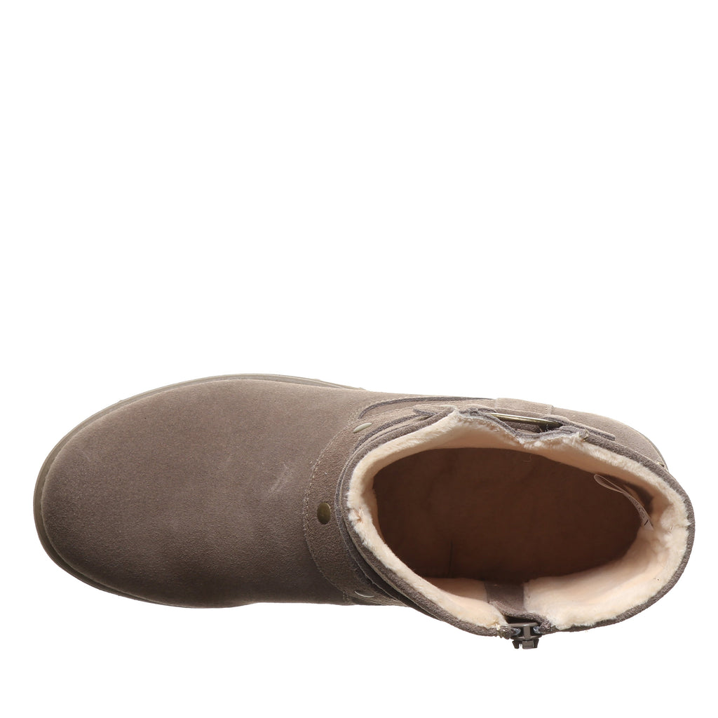 Reece Harness Buckle Boots in Morel
