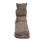 Reece Harness Buckle Boots in Morel