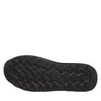 Izzy Platform Suede Clogs in Black