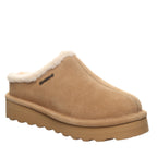 Izzy Platform Low Clog Slippers in Iced Coffee
