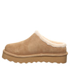 Izzy Platform Low Clog Slippers in Iced Coffee
