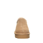 Izzy Platform Low Clog Slippers in Iced Coffee