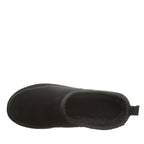 Damian Men's Suede Slippers in Black