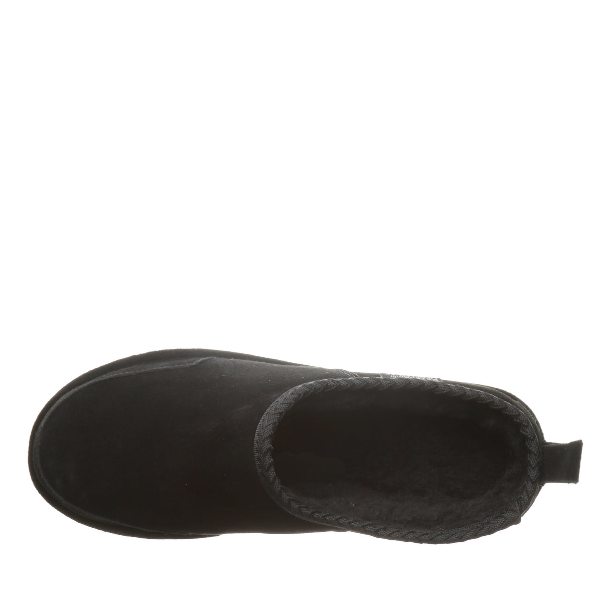 Damian Men's Suede Slippers in Black