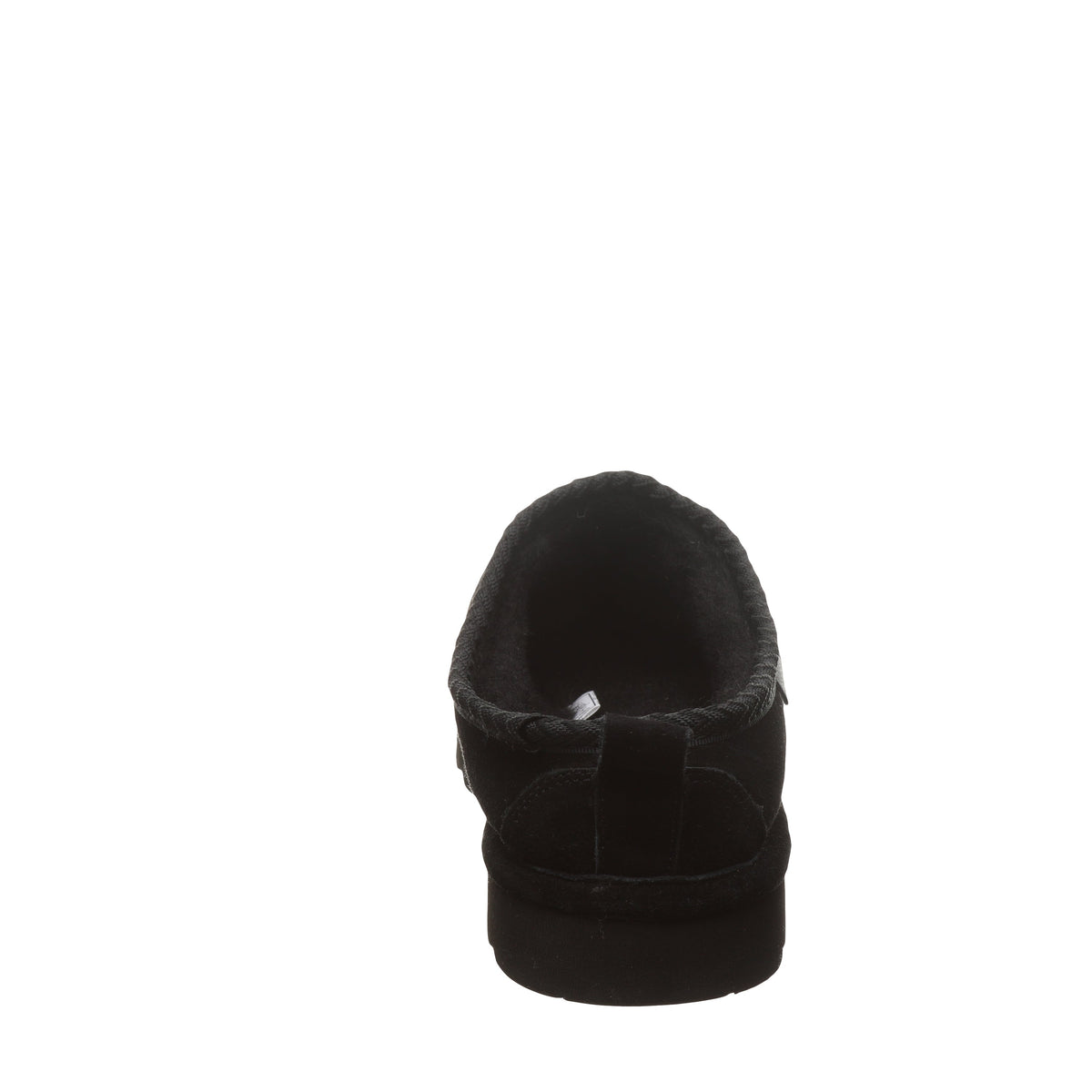 Damian Men's Suede Slippers in Black