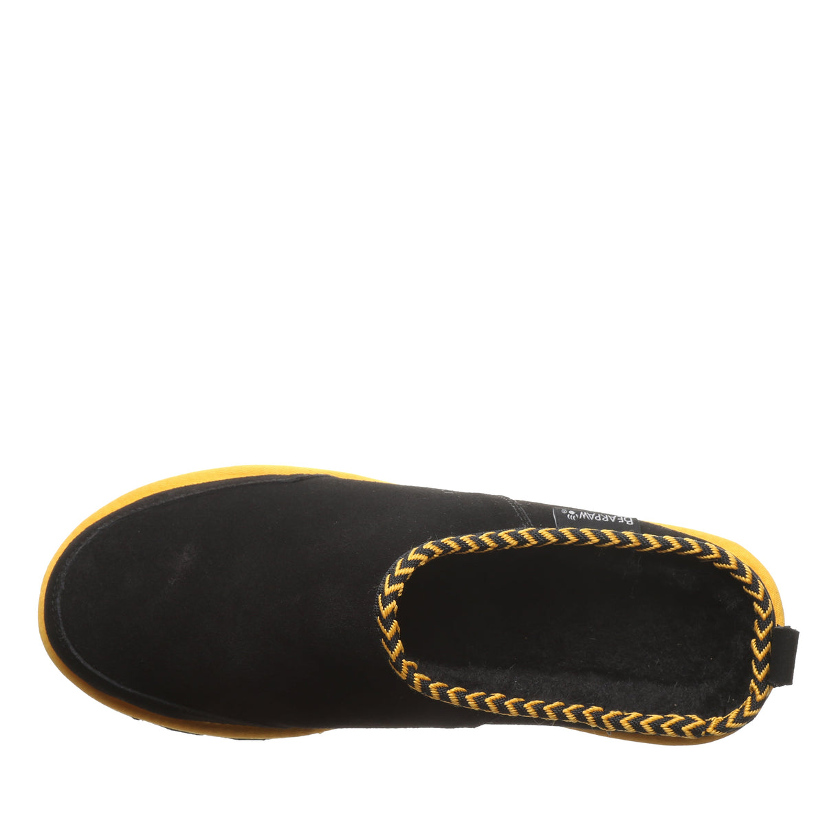 Damian Men's Team Slippers in Black And Gold