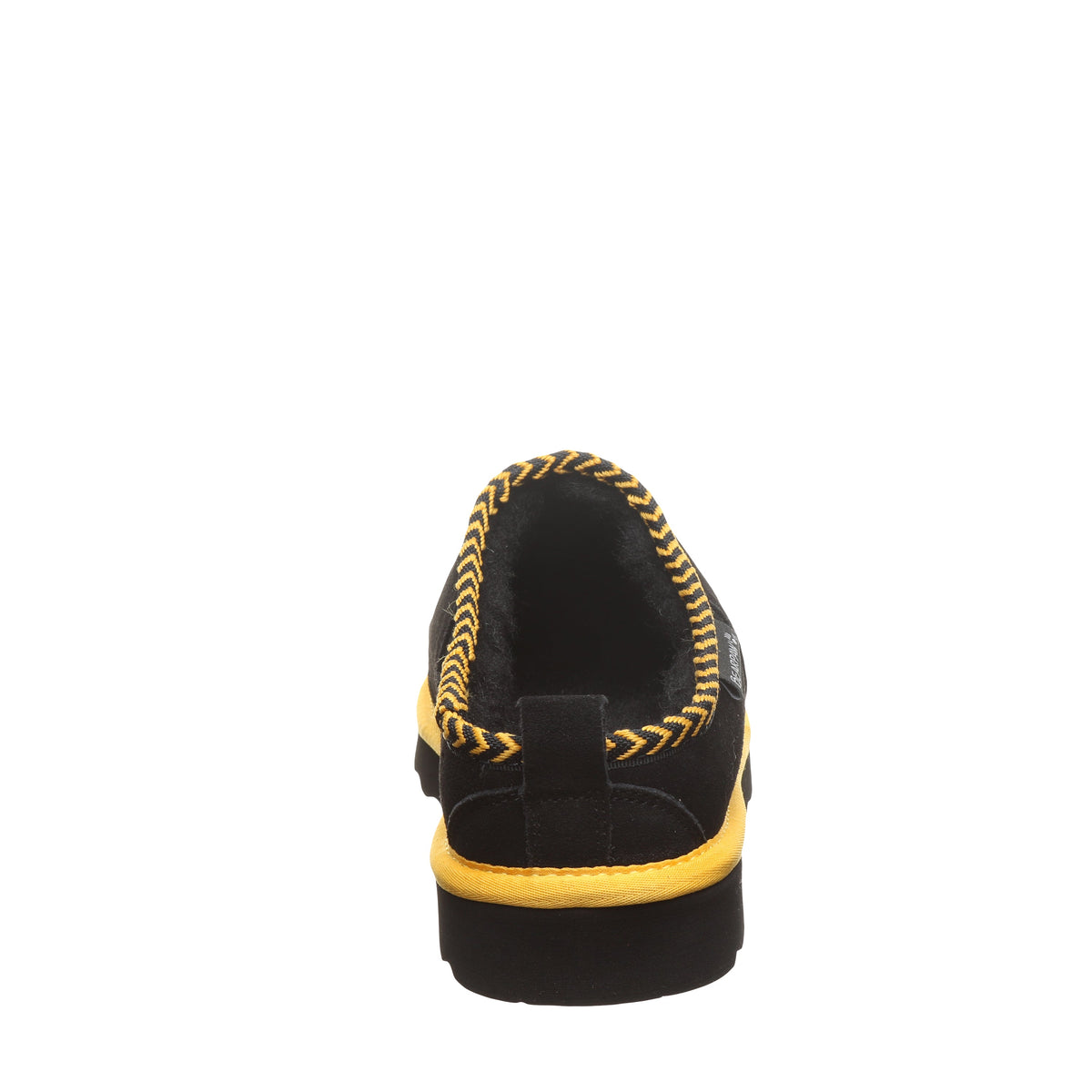 Damian Men's Team Slippers in Black And Gold