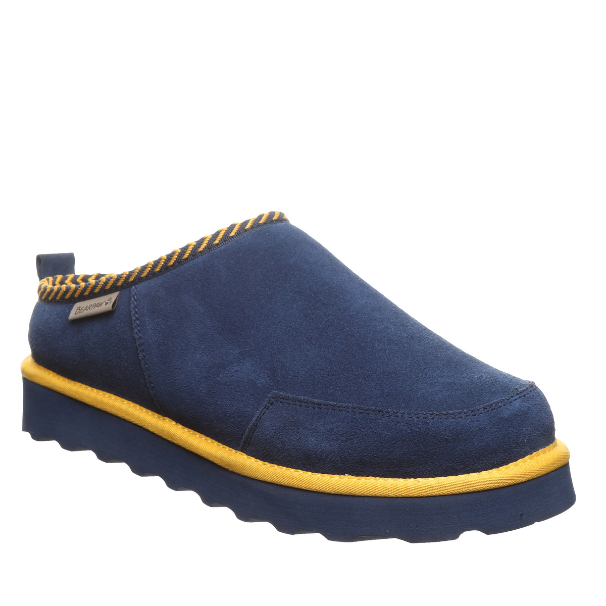 Damian Men's Team Slippers in Blue And Gold