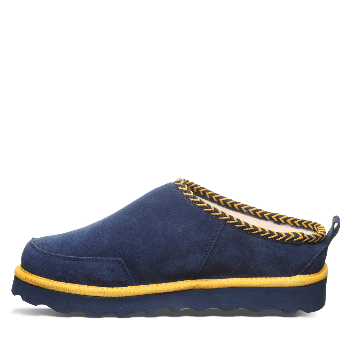 Damian Men's Team Slippers in Blue And Gold