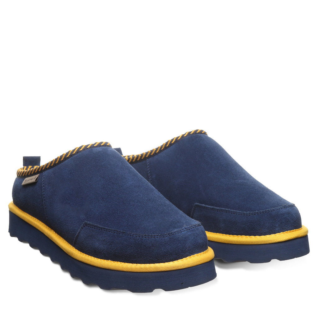 Damian Men's Team Slippers in Blue And Gold