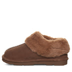 Bella Dreamy Faux Fur Slippers in Cocoa