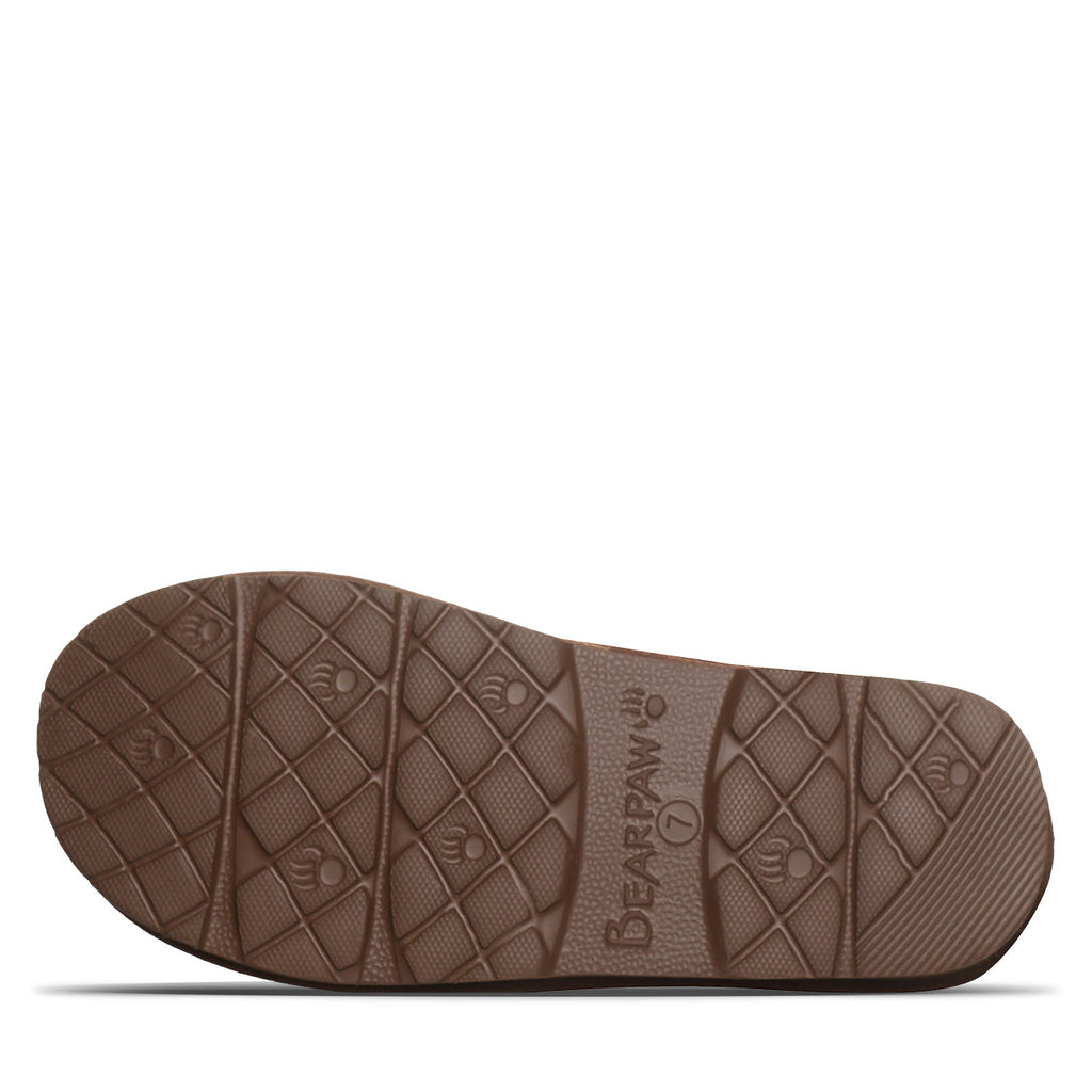 Bella Dreamy Faux Fur Slippers in Cocoa