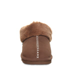 Bella Dreamy Faux Fur Slippers in Cocoa