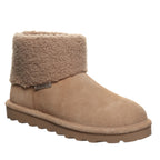Jessa Faux Fur Trim Boots in Birch