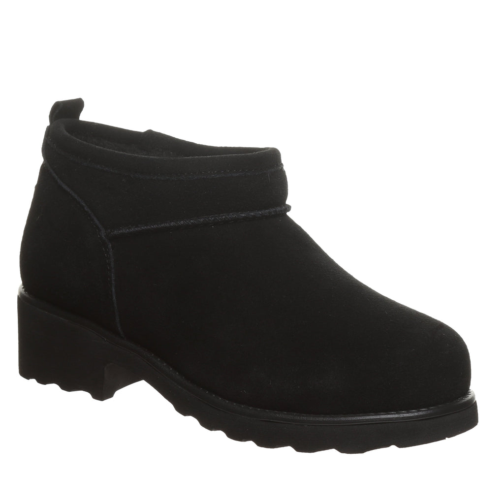 Sienna Heeled Booties in Black
