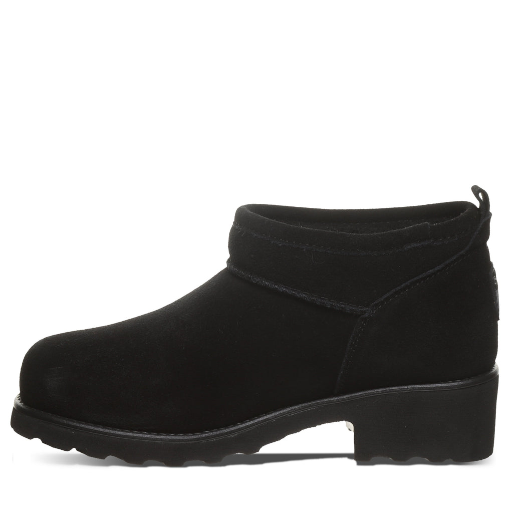 Sienna Heeled Booties in Black