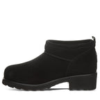 Sienna Heeled Booties in Black