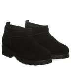 Sienna Heeled Booties in Black