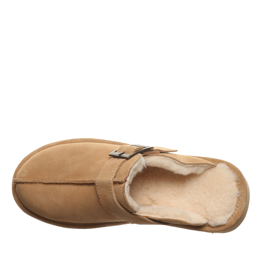 Moxie Platform Low Clogs in Iced Coffee Solid